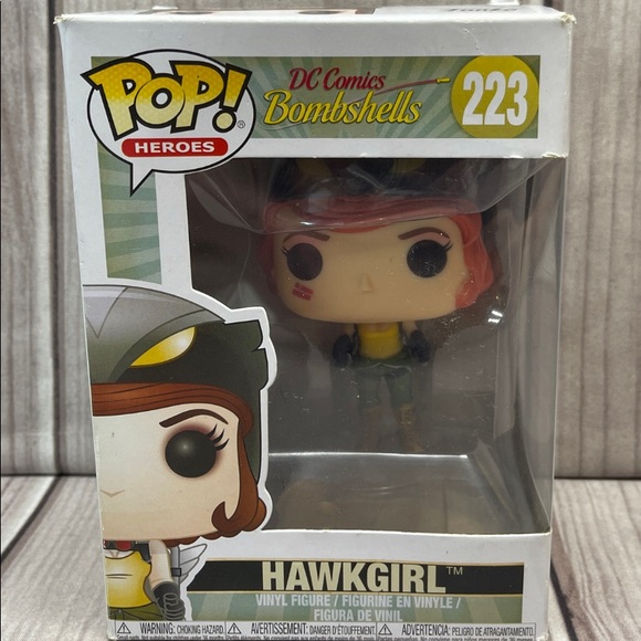 Funko Pop! DC Comics Bombshells Hawkgirl #223 Collectible Vinyl Figure - Picture 1 of 6